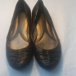 Black Flat leather Naturalizers Shoes